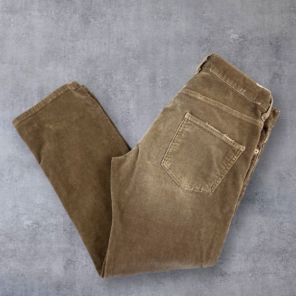 Current/Elliott Skinny Corduroy High Rise Jeans in Camel  Sz: 26 - Picture 6 of 14